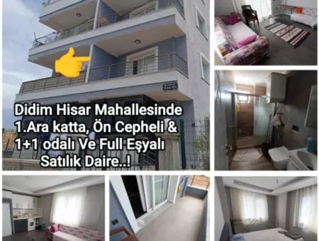 1 1 Möblierte Wohnung Zum Verkauf In Aydin Didim Hisar Nachbarschaft