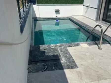 3 1 Frontfassade Villa Mit Pool Im Stadtteil Hisar In Aydin Didimde