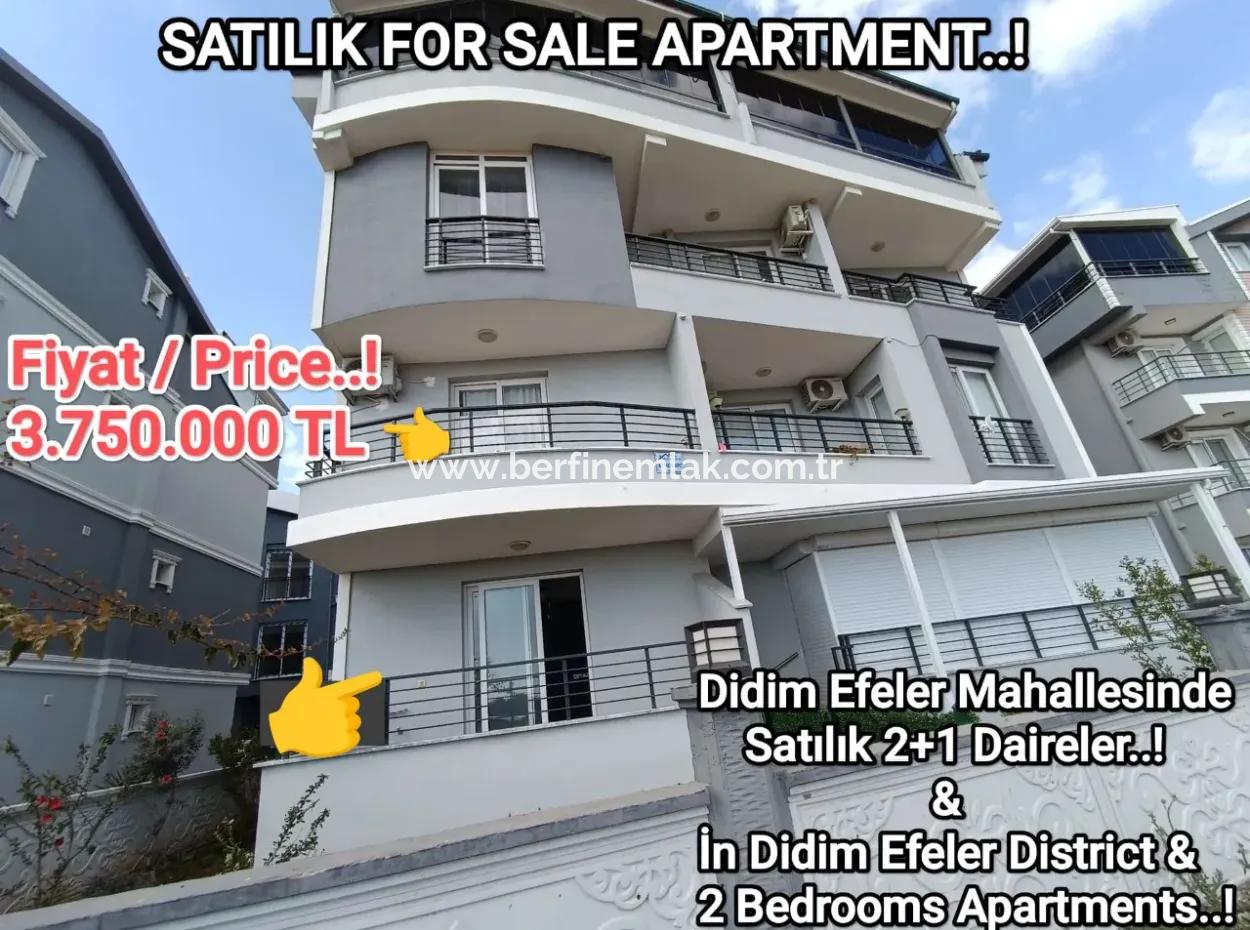 2 1 Brand New Apartment For Sale In Aydinb Didim Efeler Neighborhood