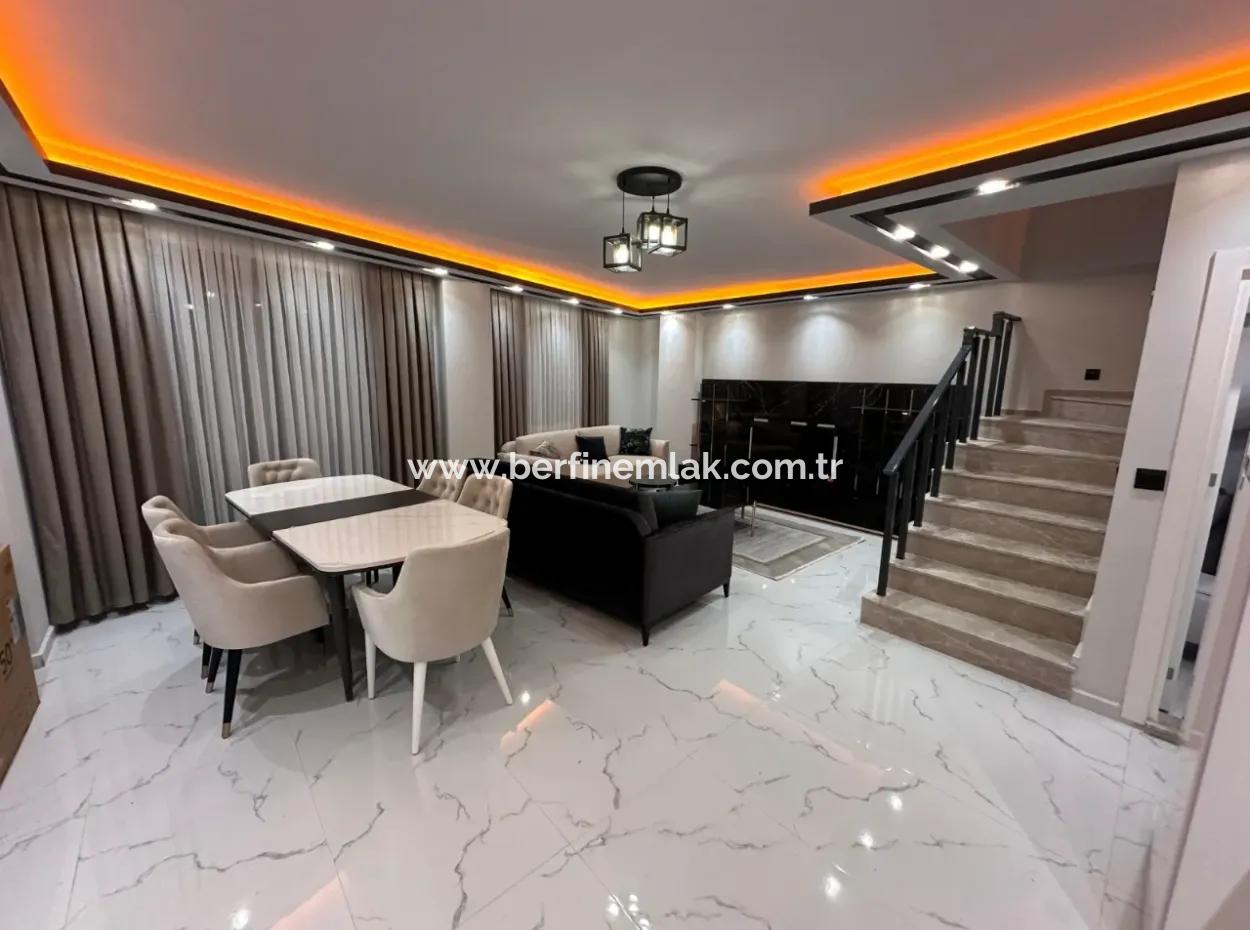 Aydin Hisar Mahallesinde3 1 Furnished Villa For Sale